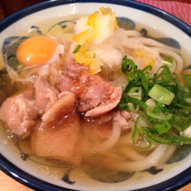 ゆず香る鳥肉おろし(ゆず屋製麺所)