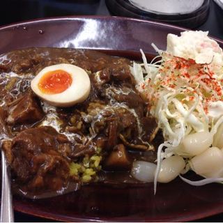 黒い肉カレー(カレーは飲み物。 秋葉原店 )