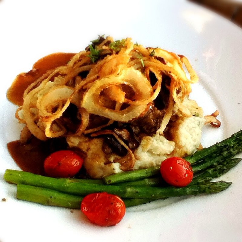 the Kobe Style Classic Meatloaf(Milestones Grill )