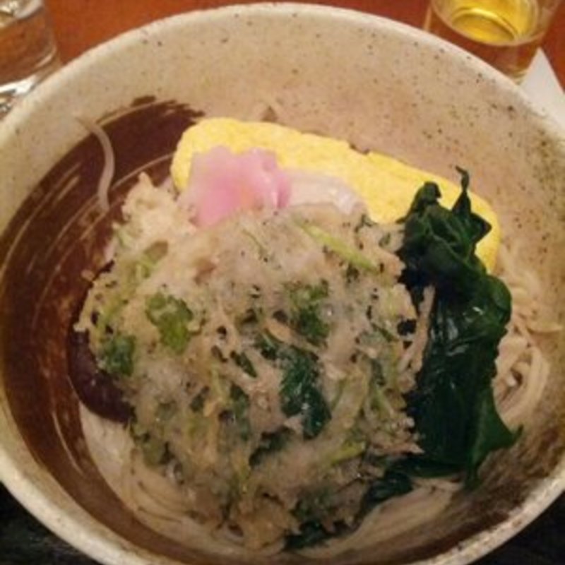 Chirashi cold soba(SOBAYA)