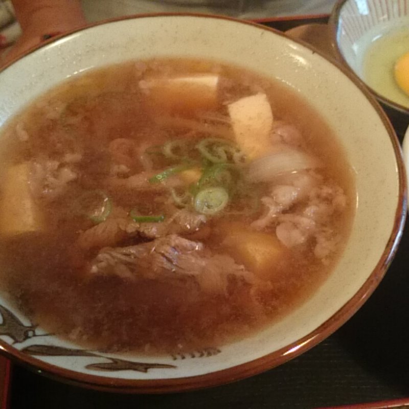 肉吸と卵かけごはん(かんてきや火土火土)