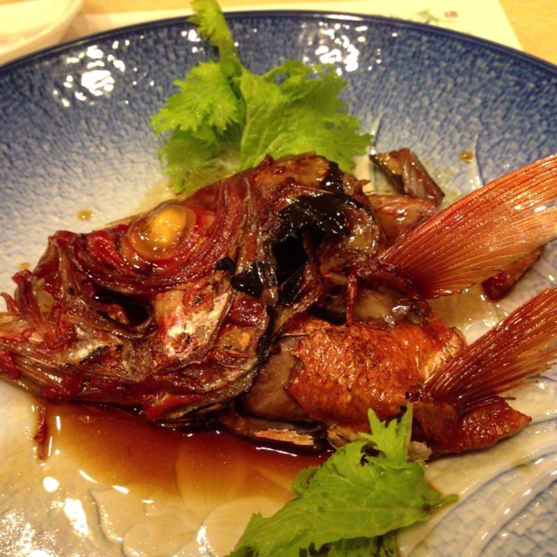 鯛のあら煮(忠兵衛)