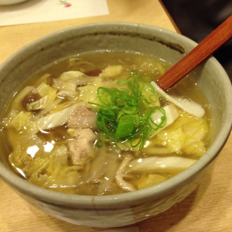 たぬきうどん(忠兵衛)