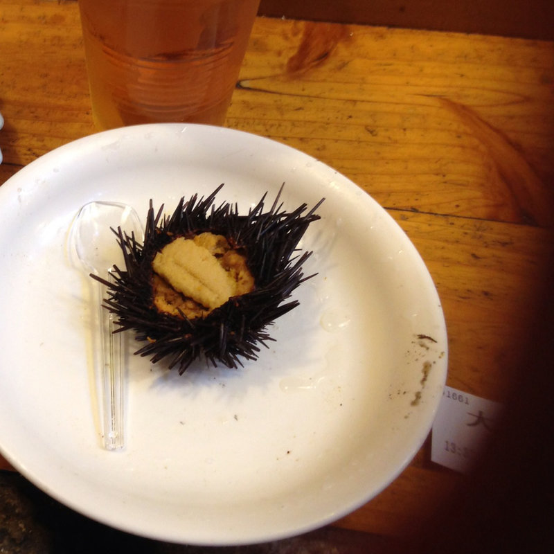 焼きウニ(鈴木水産 おはらい町内宮前店)