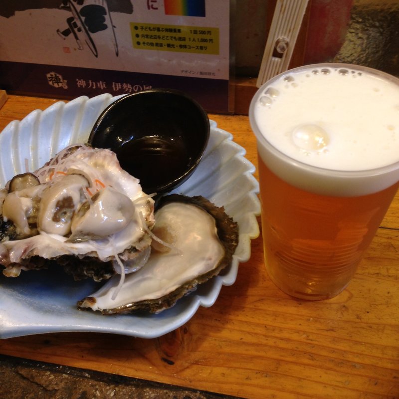 生牡蠣(鈴木水産 おはらい町内宮前店)