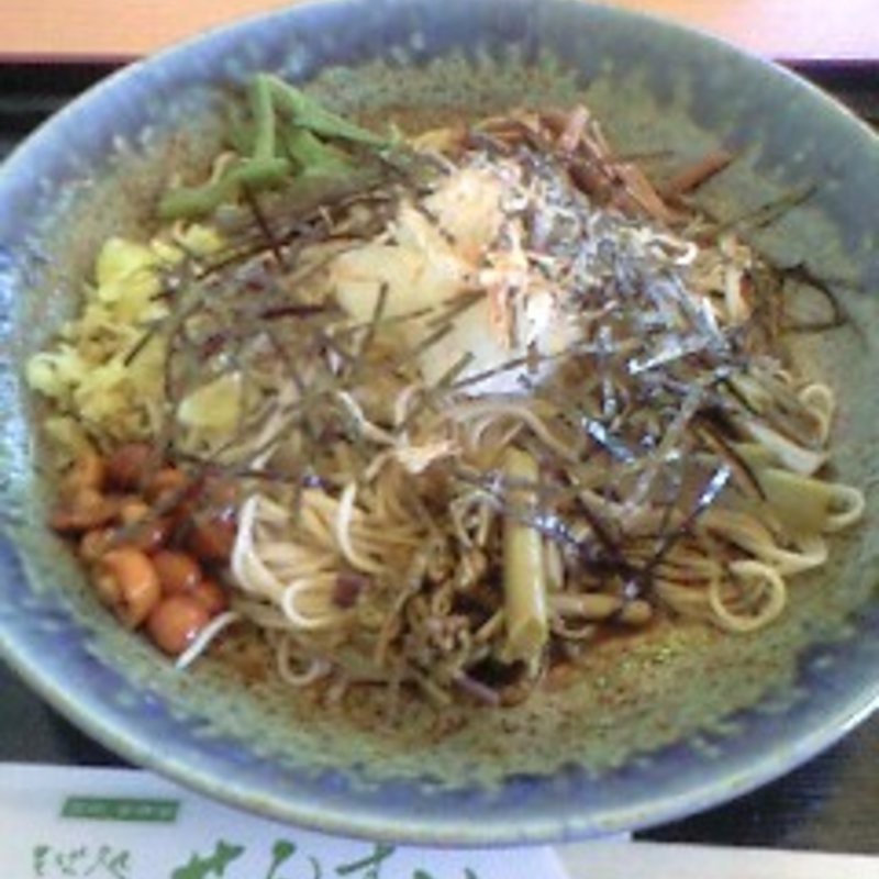 おろし山菜そば(そば処　せんすい )