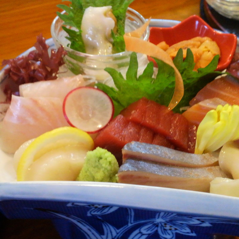 お刺身ランチ(割烹 海辺)
