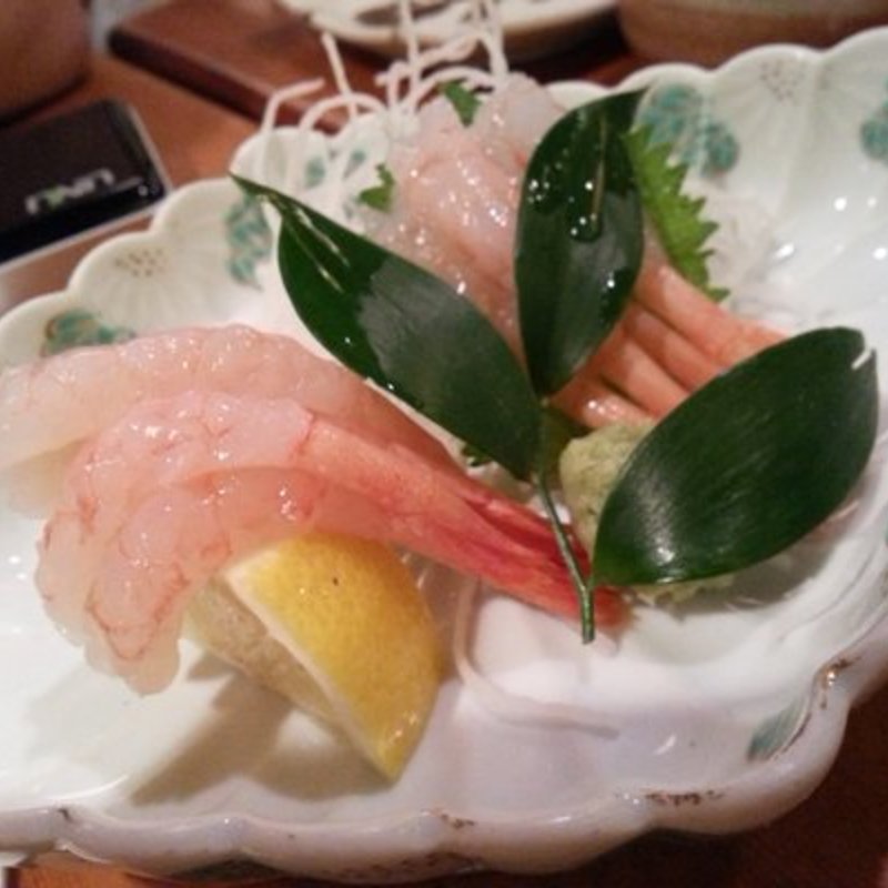 Amaebi Sashimi(SOBAYA)