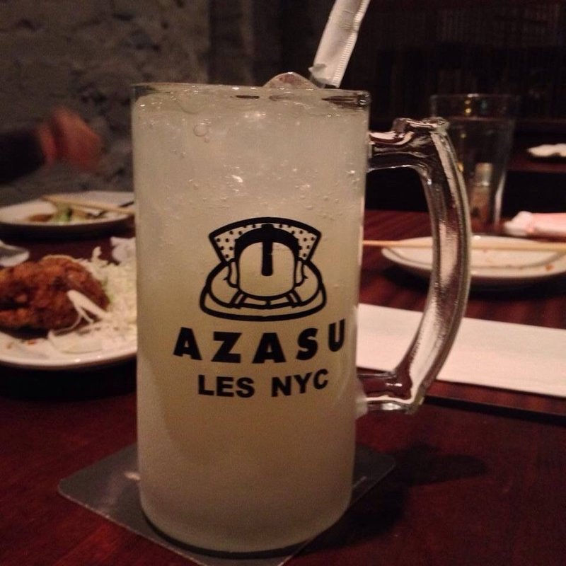 柚子焼酎(Azasu New York)