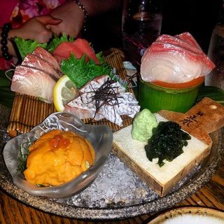 5 kinds of sashimi(SAKAGURA)