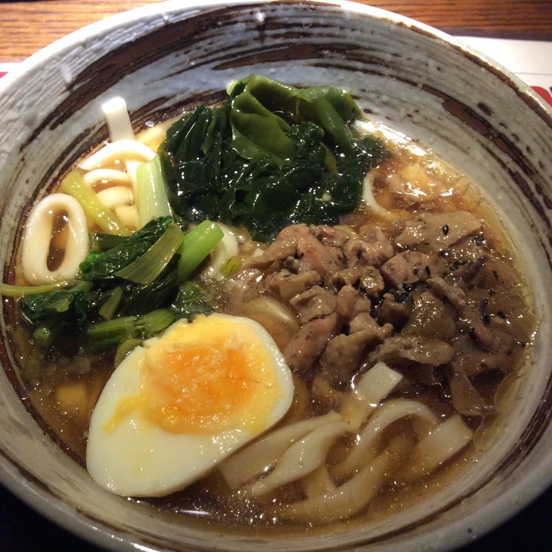 蒸鶏香味うどん(樂旬堂 坐唯杏 （ザイアン）)