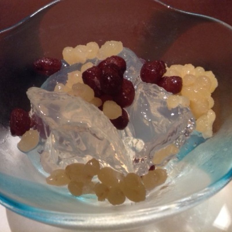 寒天のあずきかけ(宝泉 JR新幹線京都駅店 （宝泉堂ホウセンドウ）)