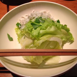 レタスと釜揚げシラスのサラダ(えん 渋谷店 )