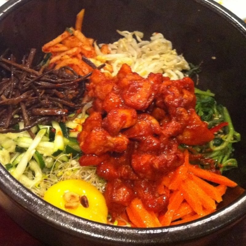 チキンビビンパ(Bulgogi Brothers Korean BBQ)