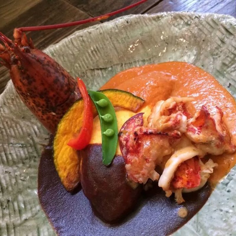 オマール海老のオムライス(かぼ茶庵 )