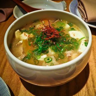 Spicy Miso Soup with Pork(SAKAGURA)