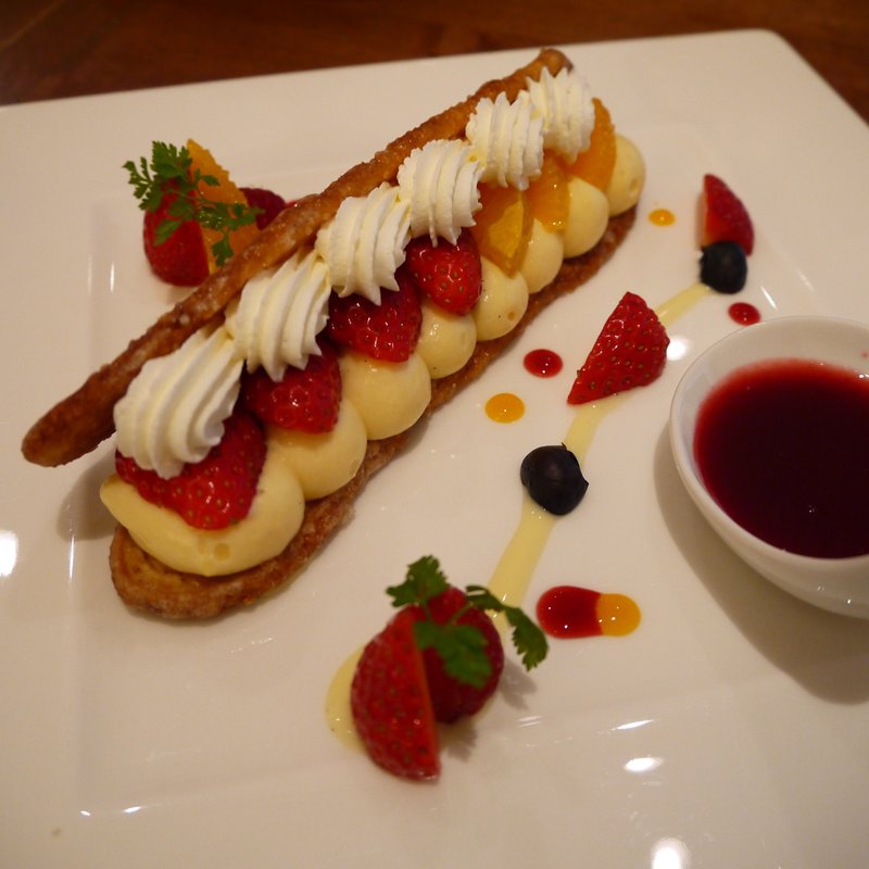 うなぎパイV.S.O.Pのクリームサンド(UNAGI PIE CAFE)