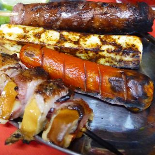 串焼き4種(Espetinho Akiyama)