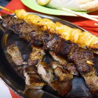 串焼き3種(Espetinho Akiyama)