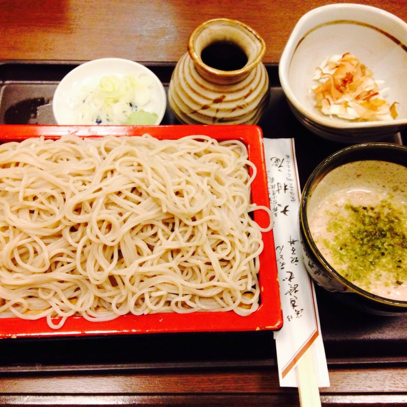 とろろそば(大村庵)