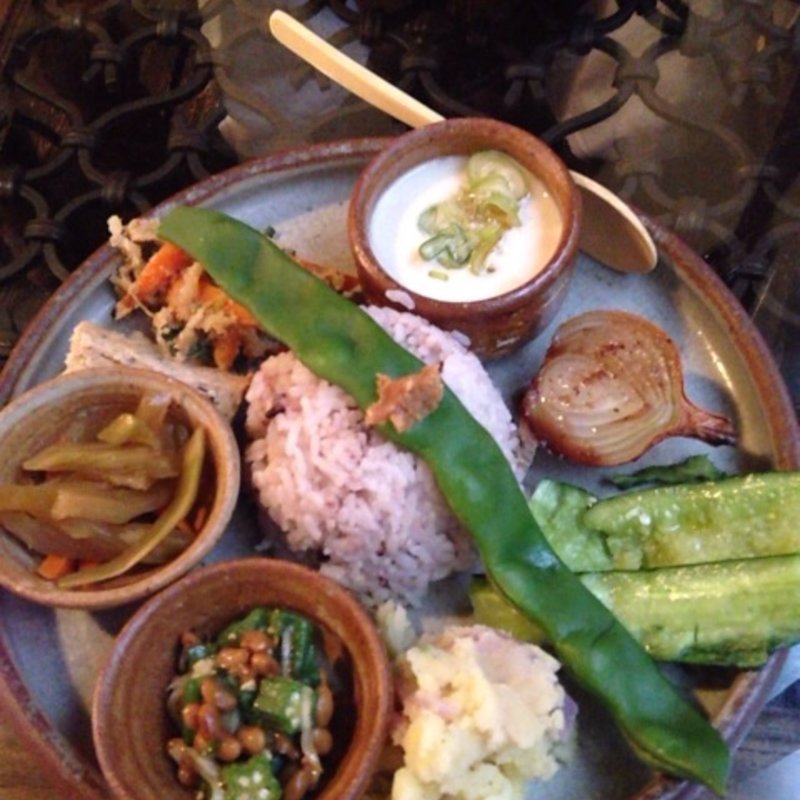 農民惣菜プレート(かえもん学芸大学店)