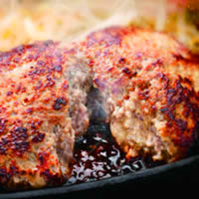 肉汁バーグランチ(1ポンドの ステーキ ハンバーグ タケル 西中島店)