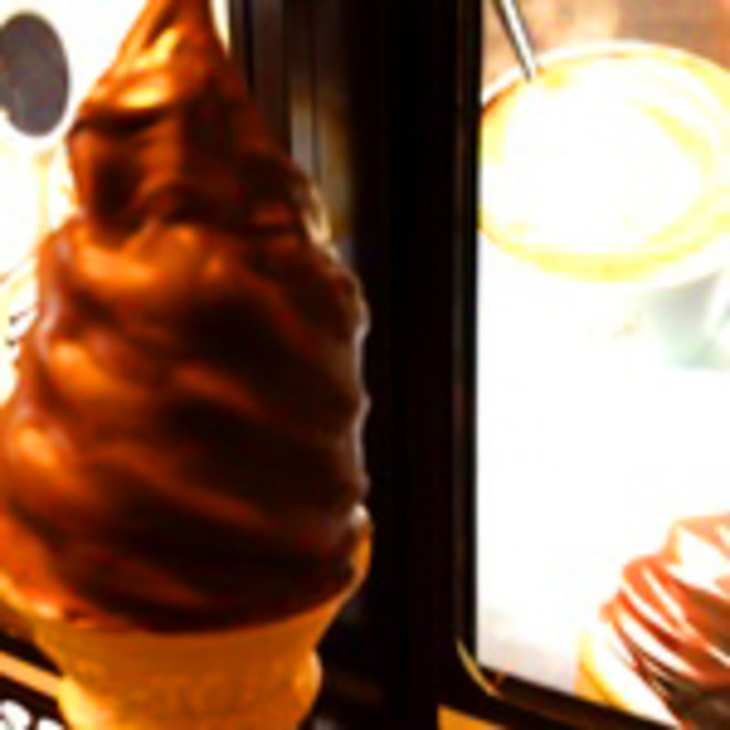 チョコソフトクリーム(マクドナルド 新梅田店)