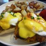 Corned Beef Hash Eggs Benedict