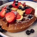 Fruits Waffles