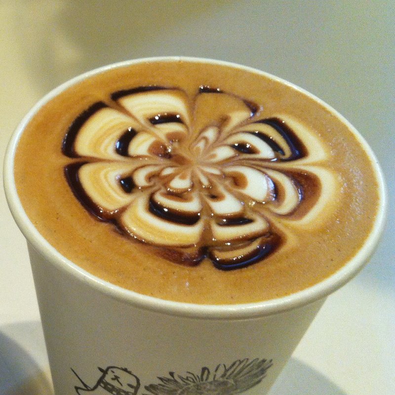 カフェモカ（ホット）(manu coffee)