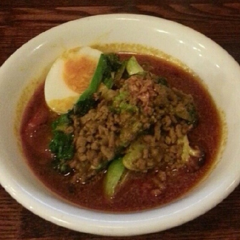 春野菜と挽き肉のベジタブルカレー(タイカリーピキヌー )