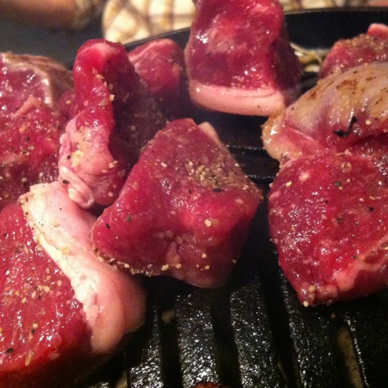 子羊の極上ラムロース(中目黒ひつじ 目黒川店)