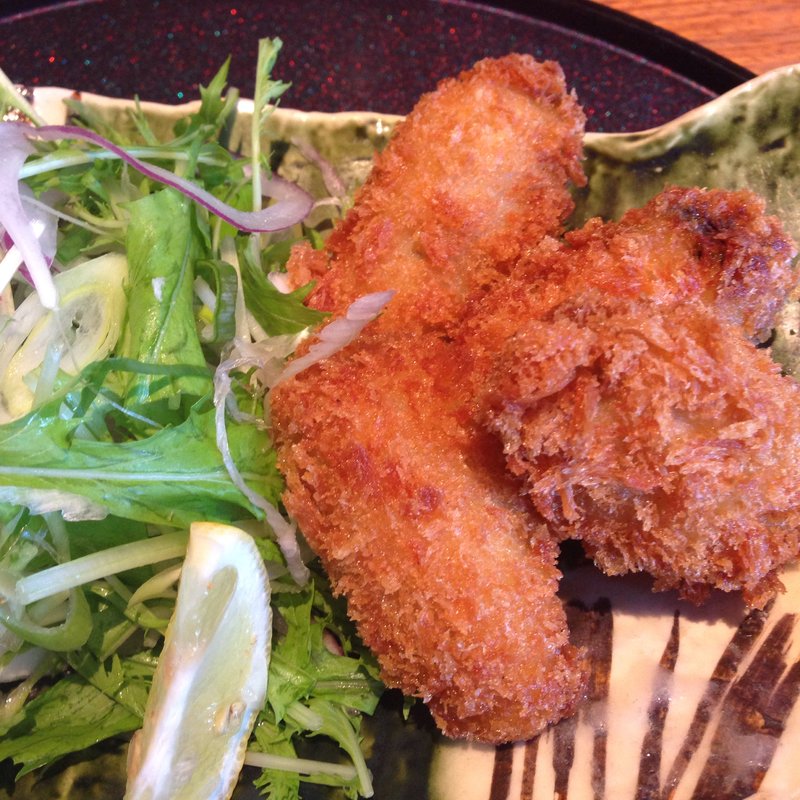 広島産牡蠣フライ 果実のタルタルソース添え(板前ごはん 音音 ラゾーナ川崎店 （オトオト）)