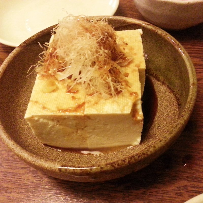 冷奴(宵のひととき うまし)