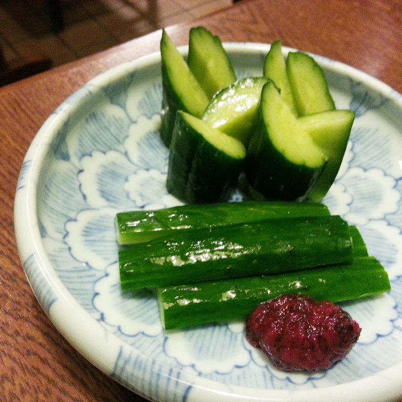 梅きゅうり(宵のひととき うまし)