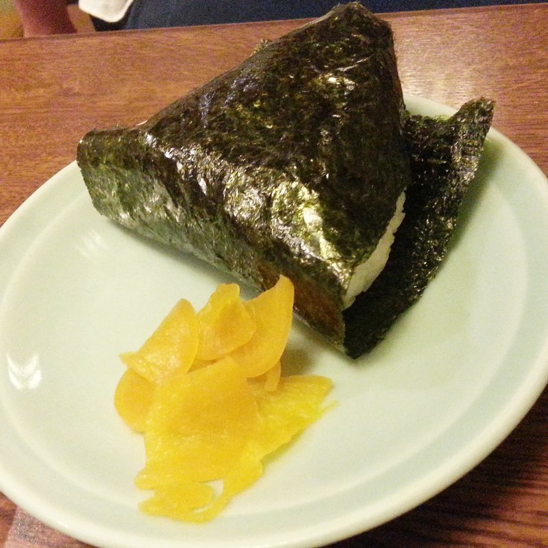 梅おにぎり(宵のひととき うまし)