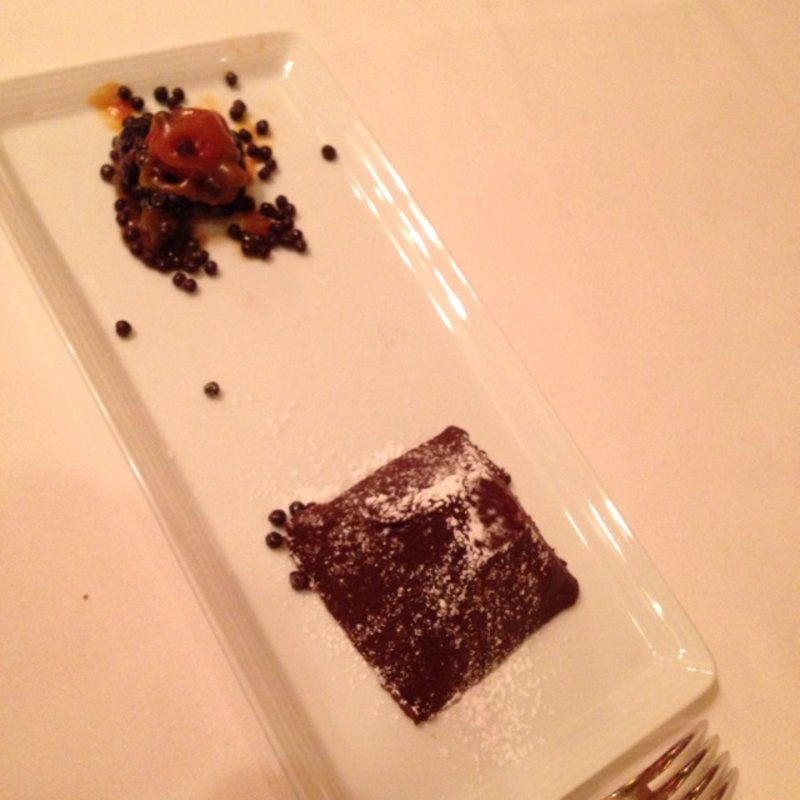 チョコレートケーキ(The Rossian Tea Room)