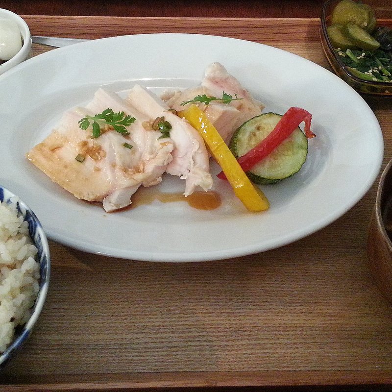 日替わり肉ランチ(キッチン わたりがらす)