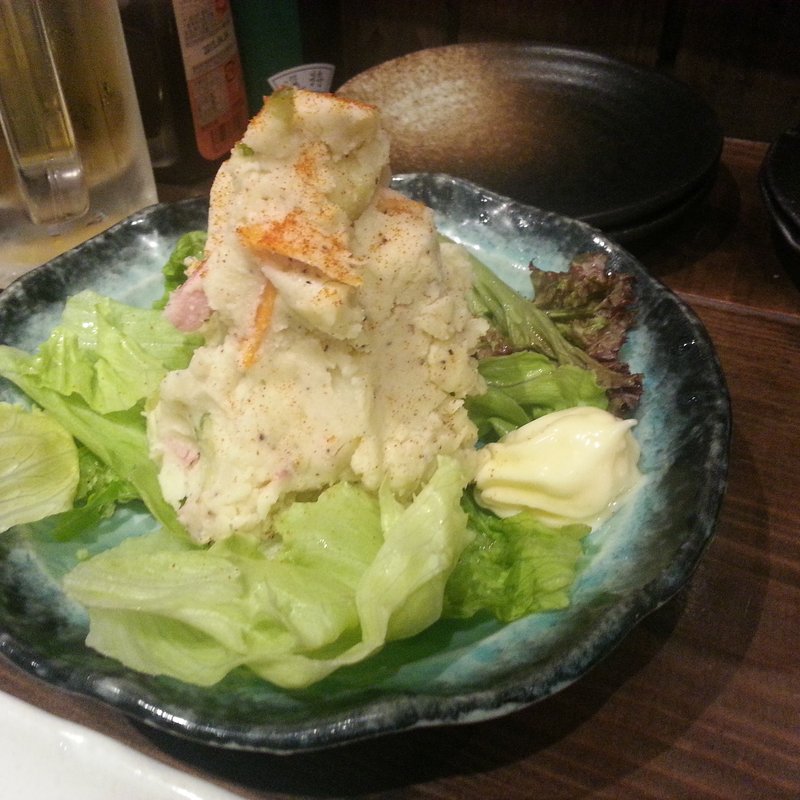 自家製ポテトサラダ(やきとん筑前屋 人形町総本店)