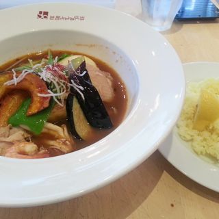 海老スープ　チキン＆ベジタブル(札幌スープカレー イエローカンパニー 恵比寿本店)