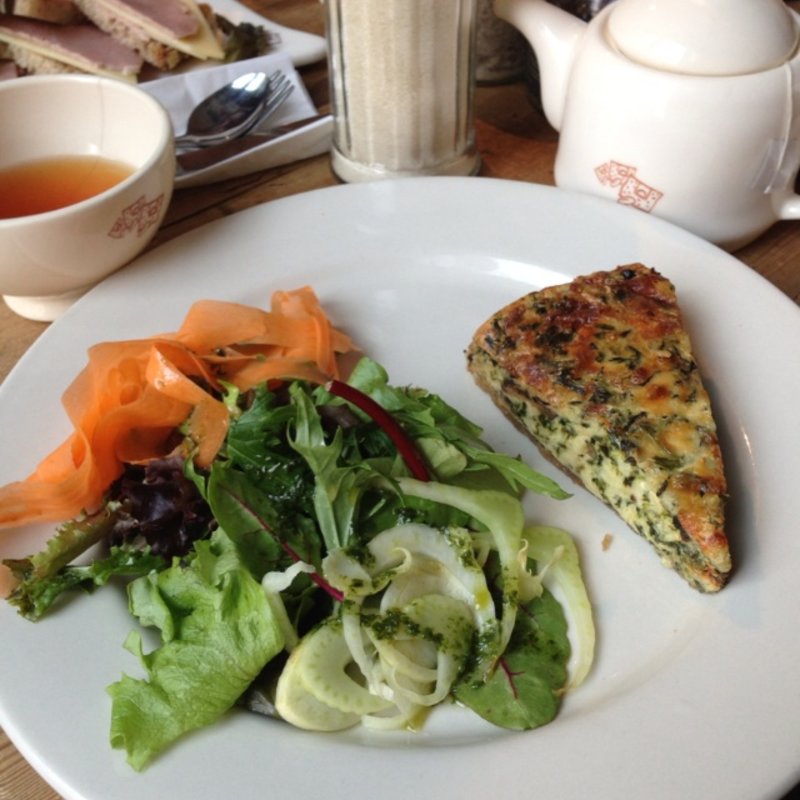 VEGETABLE QUICHE(LE PAIN QUOTIDIEN)