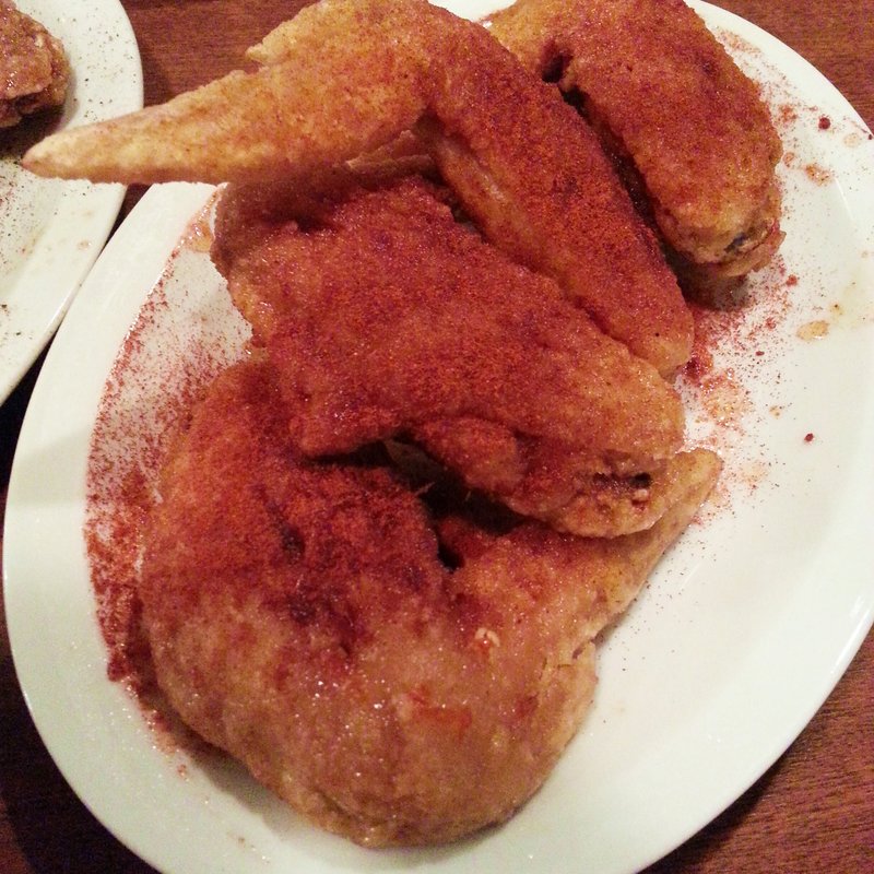 手羽揚げ　甘辛唐辛子(九龍餃子房 秀 （クーロンギョウザボウ）)