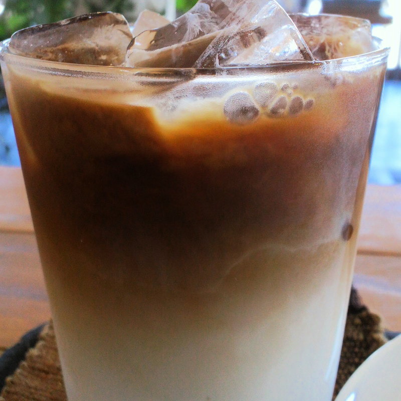 アイスカフェラテ(sato coffee)