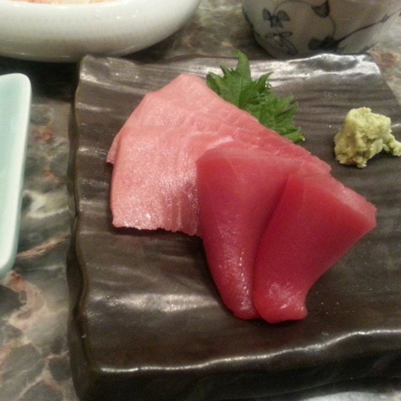 鮪刺身(魚真 四谷店)