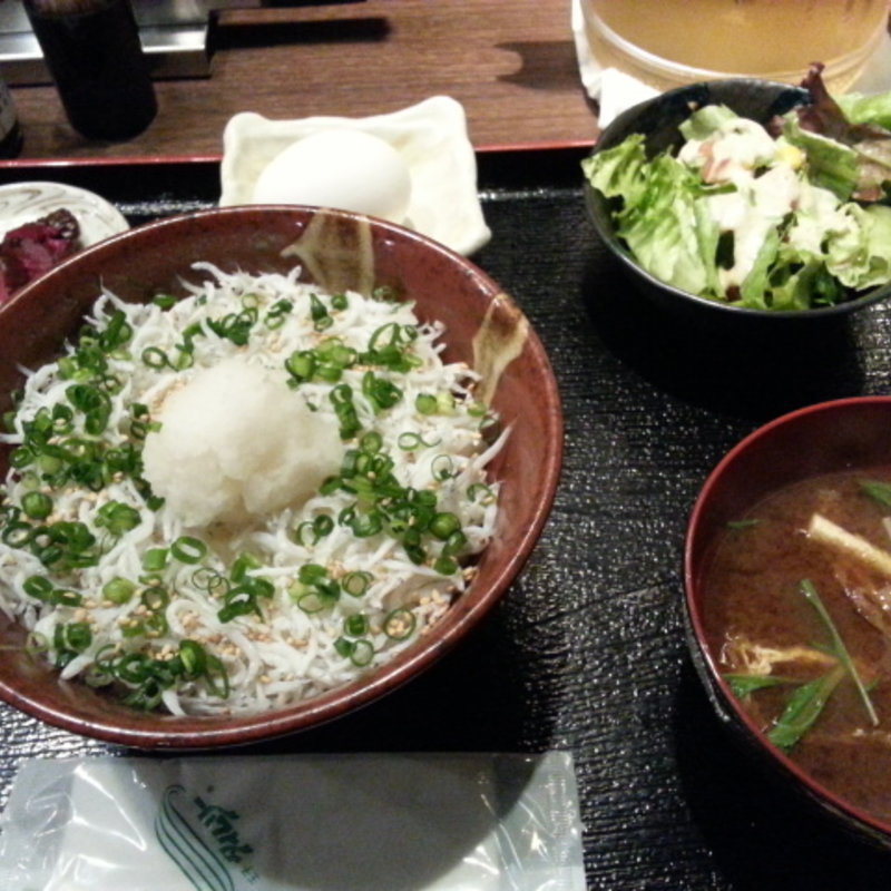 しらす丼ランチ(晴れる家)
