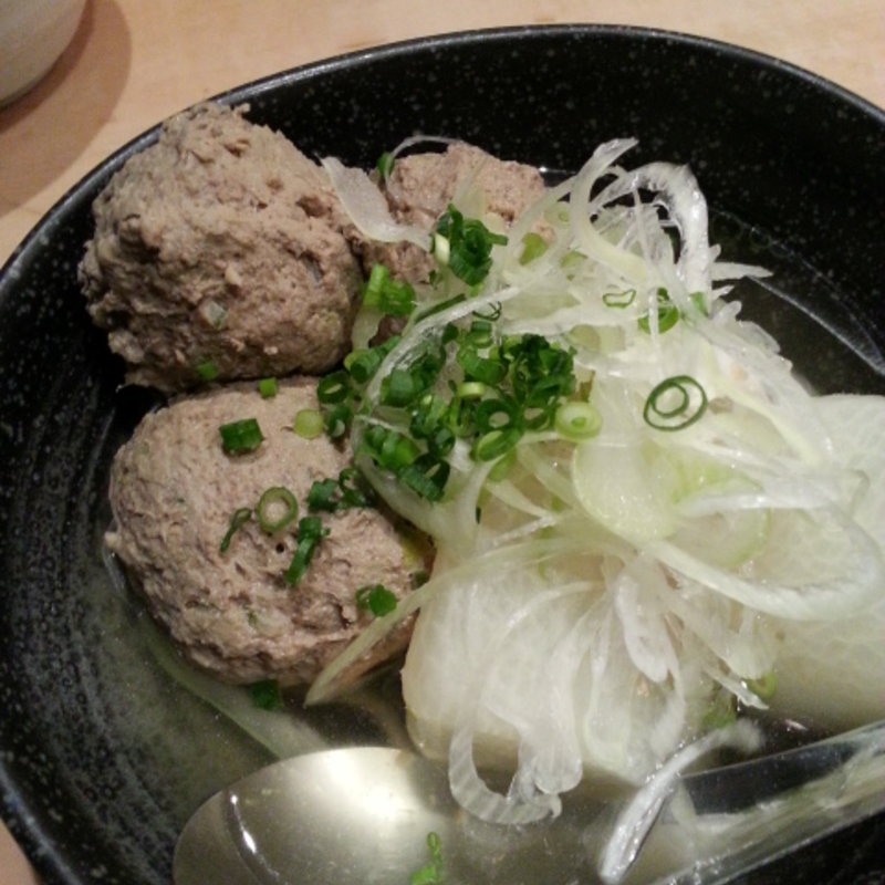 鰯のつみれ大根(魚真 恵比寿店)