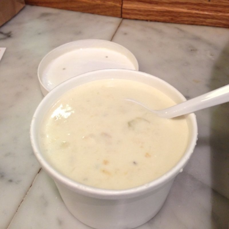 クラムチャウダー(The Lobster Place)