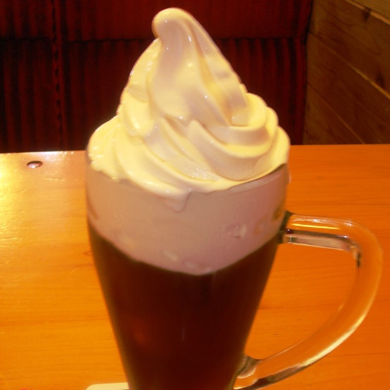 クリームコーヒー(コメダ珈琲　法隆寺店)