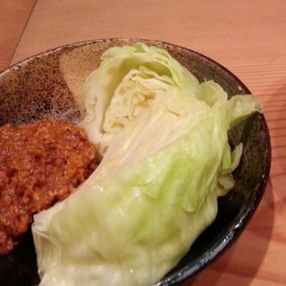 煮キャベツ味噌(やきとん酒場 上野とら八)