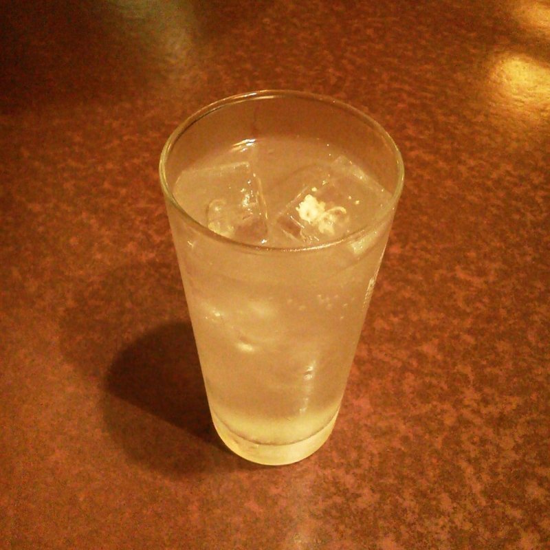 ゆずスカッシュ(寿司酒家七福食堂)